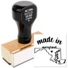 Small Made in Maryland Rubber Stamp - 1-3/16 Size -