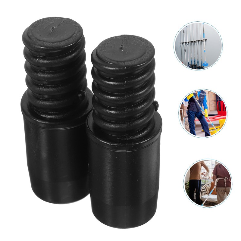 OATIPHO 2pcs Broom Handle Connector Broom Handle Tips Broom Handle
