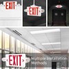 LED Emergency Exit Sign Professional IP30 Protection Grade Long Lasting