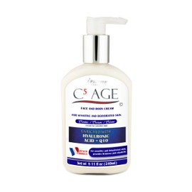 Crema C5 AGE 240 ml mayor concentración con ácido Hialurónico y Colágeno