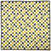 Hamamonyo Large Cloth (Furoshiki, 35.4 inches (90 cm), Checkered Komon,