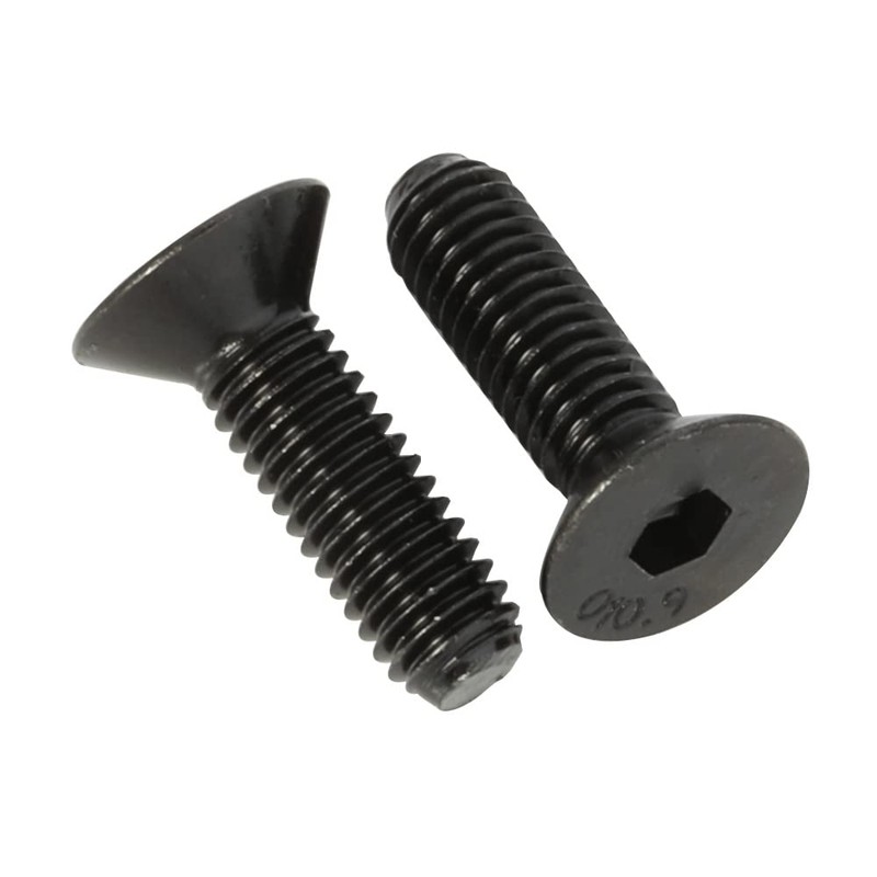 MewuDecor M6 x 20mm Flat Head Socket Cap Screws Countersunk