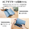 Elecom PCA-MNOLTS01BE Laptop Stand, Foldable, Thin, Mini to 14.0 Inches,