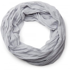 styleBREAKER 01016076 Light Plain Loop Scarf Silky Unisex -