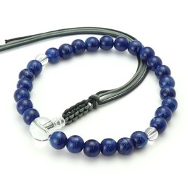Kyoto Prayer Beads for Men, Lapis Style, 27 Beads, String Bunch, Suitable for All Sects, For Funerals, Funerals, Buddhist Altar, Mourning Clothes, Going to the Grave, Memorial Services, Buddhist