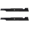 For Toro Oregon Notched High-Lift Blades for Toro 32" Cut