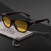 LVIOE Night Sunglasses, Driving Sunglasses, Polarized Sports Glass, Day and
