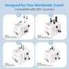 Hichain Worldwide Travel Adapter, 70 W International Socket Adapter, Travel