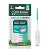Dr. Emma Original Dental Picks Mint Soft Rubberized Tooth Picks