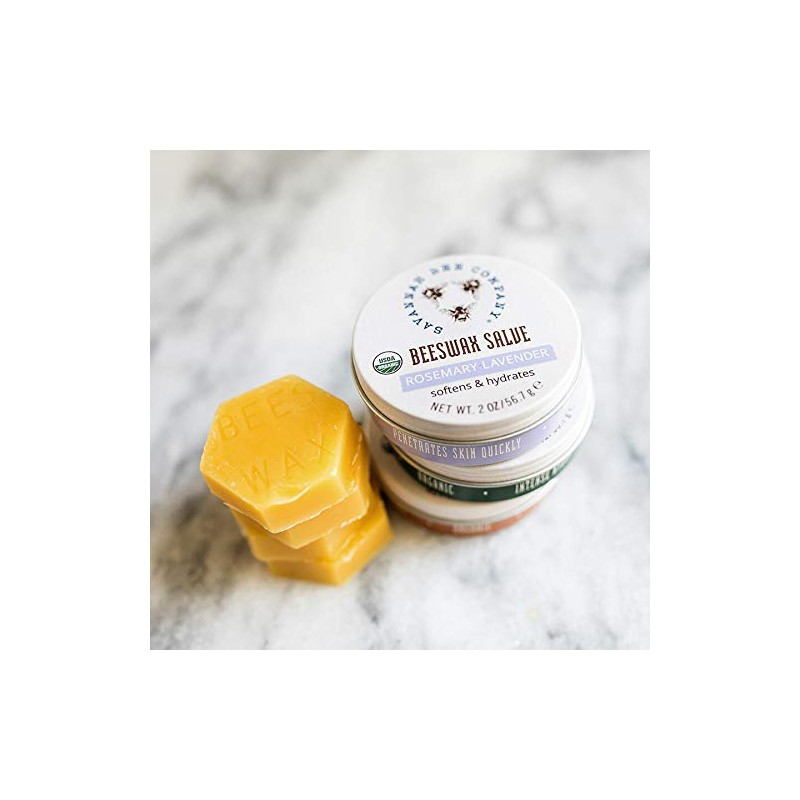 Savannah Bee Company Original Beeswax Salve - Deep Moisturizer Hand