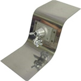 MARSHALLTOWN Single Piece Curb and Gutter Tools, Walking Tool Type, 3" Gutter Radius, 6" X 6" X 4" Top X Face X Bottom, 51mm Curb Radius, Made in the USA, CGW962SS