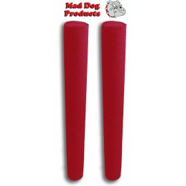 Mad Dog Products RED 60" Capped Fade Proof Trailer Guide Pads with 2 3/8" I.D.
