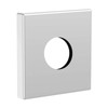 Heyalan Shower Arm Flange Plate Polish Chrome Modern Shower Escutcheon