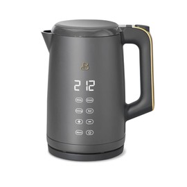 Beautiful Electric Kettle, 1.7L Capacity, One-Touch Activation, 1500W, Oyster Gray
