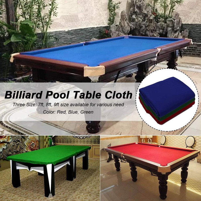 WANAONE Professional Pool Felt Tablecloth Standard Billiard Tablecloth 7ft 8ft