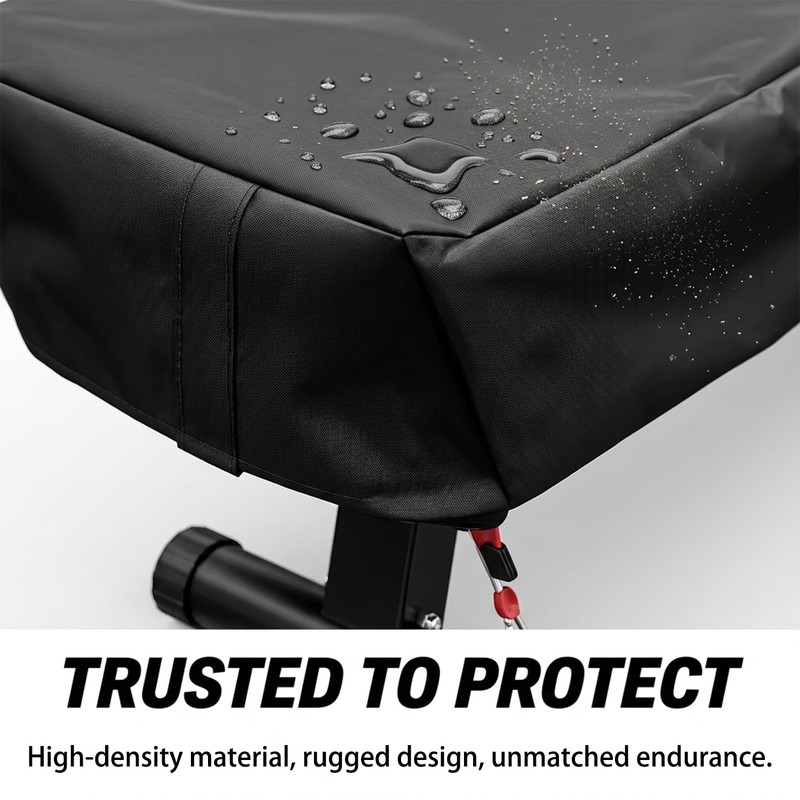Weight Bench Cover 50" – Waterproof 190T Silver-Coated Polyester Taffeta