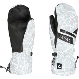 Level Switchback Mitt Men's Ski and Snowboard Gloves with Cuff and Bag, Winter Gloves Men's Waterproof for Extreme Cold, Breathable, Thermal Gloves, Mittens Men - 1 Pair