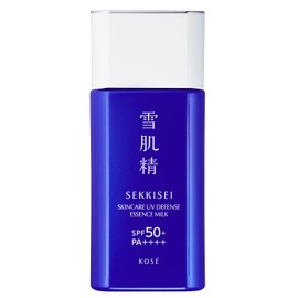 Sekkisei Sunscreen, Skin Care, UV Essence, Milk, 2.1 oz (60 g), SPF50+/PA++++, Waterproof, For Face and Body, Pearl Barley