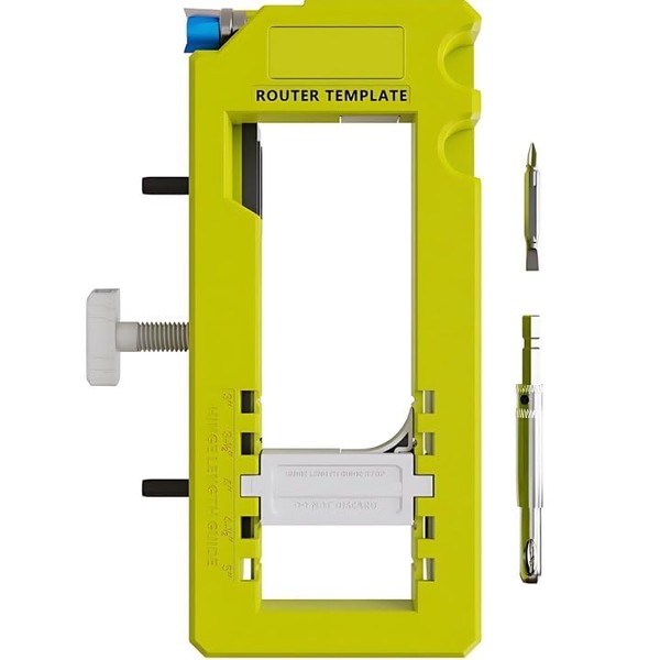 Dooceciy Hinge Jig for Cabinet and Door, Opener Slotting Locator