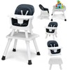 INFANS 8 in 1 Baby High Chair, Convertible Highchair for