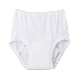 Gunze Women's Panties, Loving Easy, White, LL