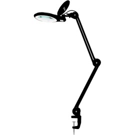 Neatfi Lámpara LED con Lupa 8-Dioptrías Modelo 9003LED Color Negro