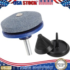 Lawn Mower Blade Balancer Sharpener Set For Lawn Mower Tractor Garden Tools