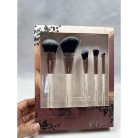 Mally XO 5-Piece Makeup Brush Full Face Brush Collection