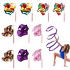 10Pcs Gymnastics Ribbon, 5 Styles Dance Ribbons Dance Streamers for