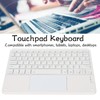 Wireless Keyboard with Touchpad Quadrate Keycap Ultra Thin 10inch Wireless