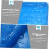 CAXUSD Outdoor Folding Tub Cover Inflatable Pool Cover for Dust