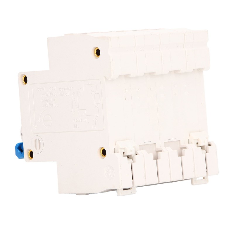 4P Miniature Circuit Breaker DIN Rail Mount Low Voltage Overload