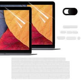 [2 pack] Magic Skin Screen Protector 4-in-1 Set Compatible with MacBook Pro 14 inch A2918 A2992 A2779 A2442, 2023 with M3 M2 Pro / M2 Max Chip, 2021 with M1 Pro / M1 Max Chip & Touch ID
