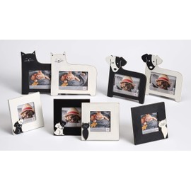 walther design Portrait Frame, Black, 3.5x3.5 inch