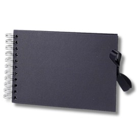 All Trust Message Albums Scrapbooking Photo Albums, A5 Size, 30 Count (Black)