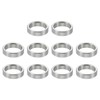 PATIKIL M6 Stainless Steel Spacers, 10 Pcs Metal Spacer Stainless
