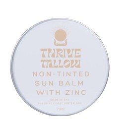 Thrive Tallow Non Tinted Sun Balm with Zinc, 70ml