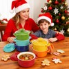 Hacaroa Set of 6 Mini Cocotte with Lid, 8 Oz