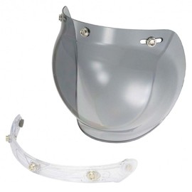 Reed Industries GRAVIS PZ-005A Bubble Shield & Clear Flip Up Base Set, Light Smoke + Clear Base (PZ-005A LSM/CL)