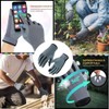 Lightweight Work Gloves,Touch Screen Flex Deerskin Leather Garden Gloves for