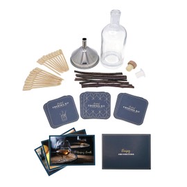 Charcoal Companion Smoked Cocktail Kit and Recipe Cards - Infuse and Enhance Spirits with Applewood Smoke Flavor for Mixed Drink Lovers