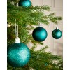 Teal Shatterproof Bauble, 50 Pack