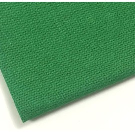 Premium Plain Emerald Green Cotton Fabric - 100% Pure Cotton Material for Versatile Use (1 Metre)