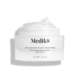 Medik8 Advanced Night Restore - Rejuvenating Multi-Ceramide Night Cream - Moisturiser - Deeply Nourishes and Visibly Tightens Your Complexion During Sleep - 50 ml