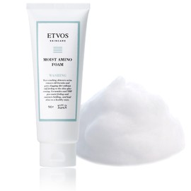 ETVOS Moist Amino Foam 3.2 oz (90 g) (Face Wash Foam, Human Shaped Ceramide, Amino Acid Type, Dry Skin, Sensitive Skin, Mineral Makeup)