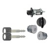 Ford Ignition Switch Lock Cylinder + Pair (2) Door Lock