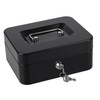Money Box Tin with Key, Cash Safe Box with Money