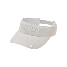 Callaway C24291211 Women's Sun Visor (Suede, Adjustable Size) / Golf Hat, 1020_grey