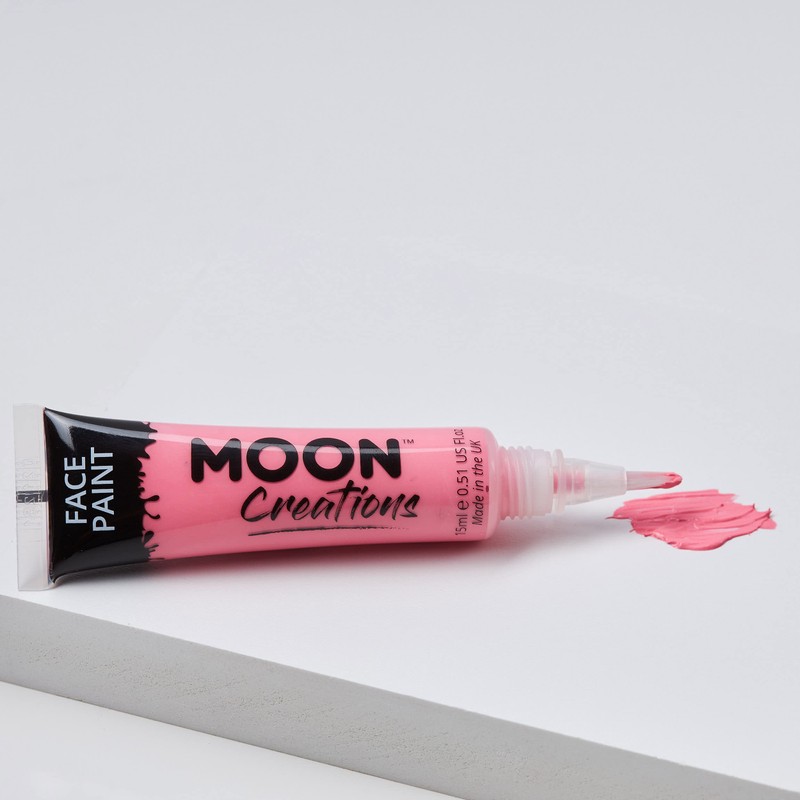 Moon Creations Face & Body Paint with Brush Applicator -