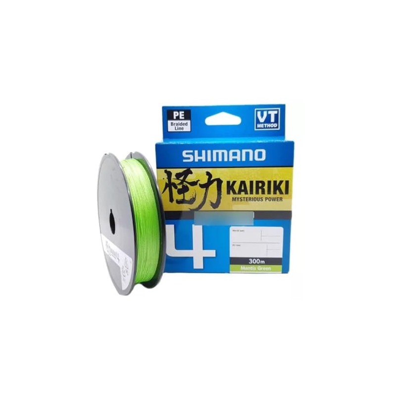 SHIMANO Kairiki 4 300M Mantis Green 0.160 mm/8.1 kg